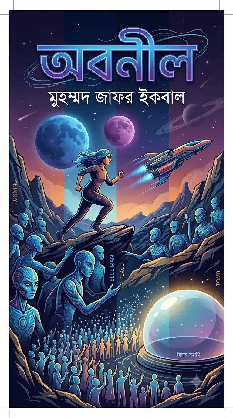 অবনীল বই এর কভার - লেখক মুহম্মদ জাফর ইকবাল