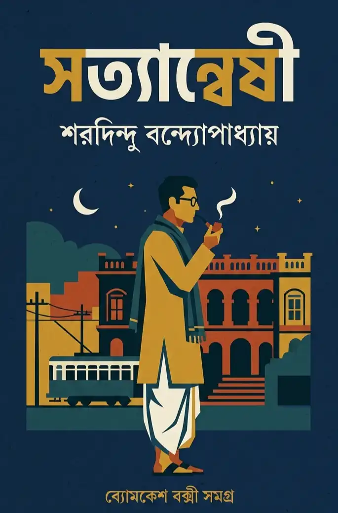 সত্যান্বেষী বই এর কভার - লেখক শরদিন্দু বন্দ্যোপাধ্যায়