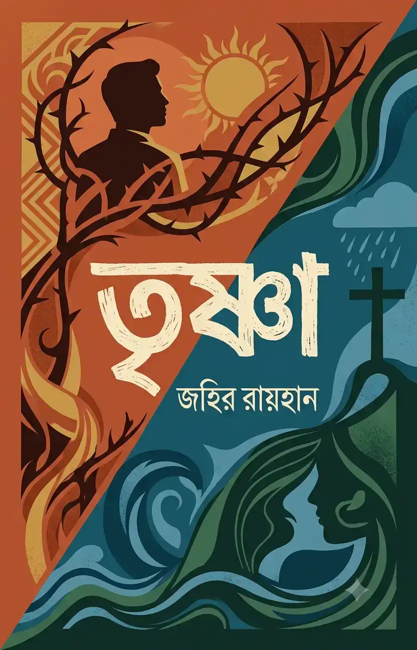 তৃষ্ণা বই এর কভার - লেখক জহির রায়হান