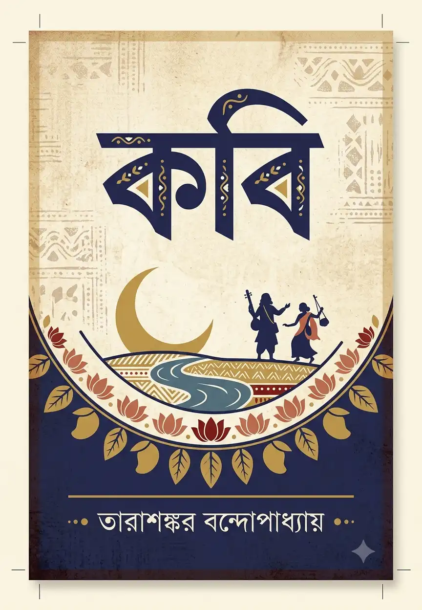 কবি বই এর কভার - লেখক তারাশঙ্কর বন্দোপাধ্যায়